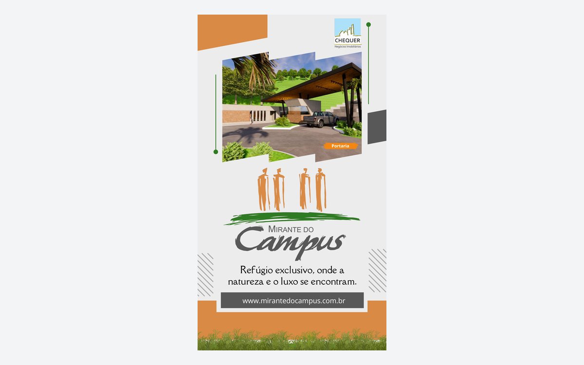 Capa da apresentação do empreendimento Mirante do Campus