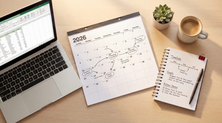 Calendário de planejamento da campanha de matrículas 2026